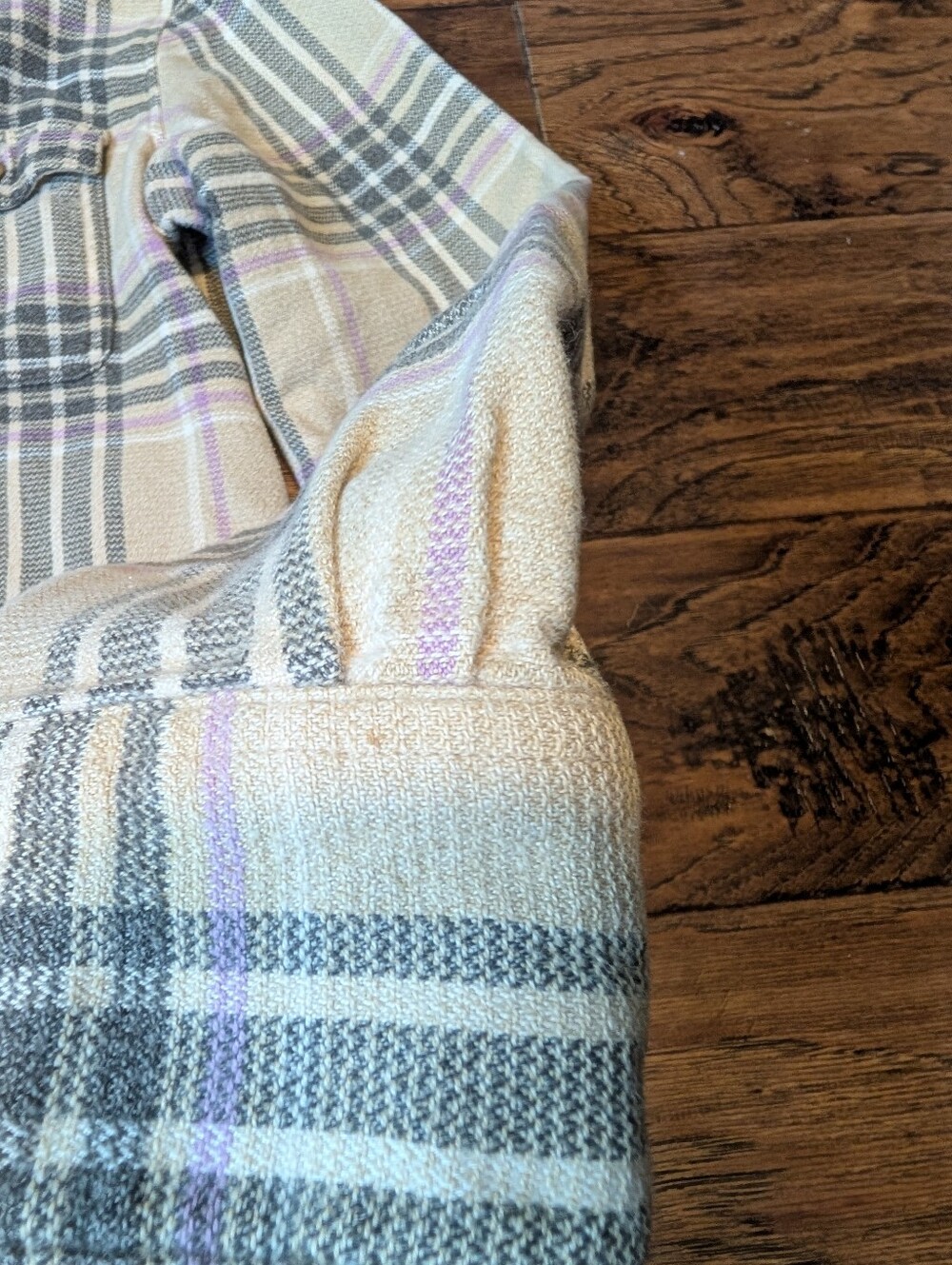Patagonia Organic Cotton Long Sleeve Fjord Flannel Shirt Size 6 - Picture 11 of 11